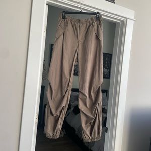 Zara parachute pants!!